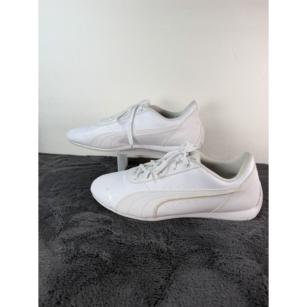 Puma Neo Cat Men’s Size 12 White SoftFoam+ Low Top Sneakers 388255-02